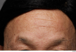 Face Hair Man Asian Slim Wrinkles Studio photo references